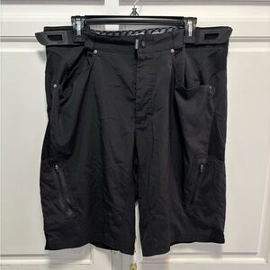 Zoic Ether Mountain Bike Shorts Black Outdoors Biking Men’s Size Large